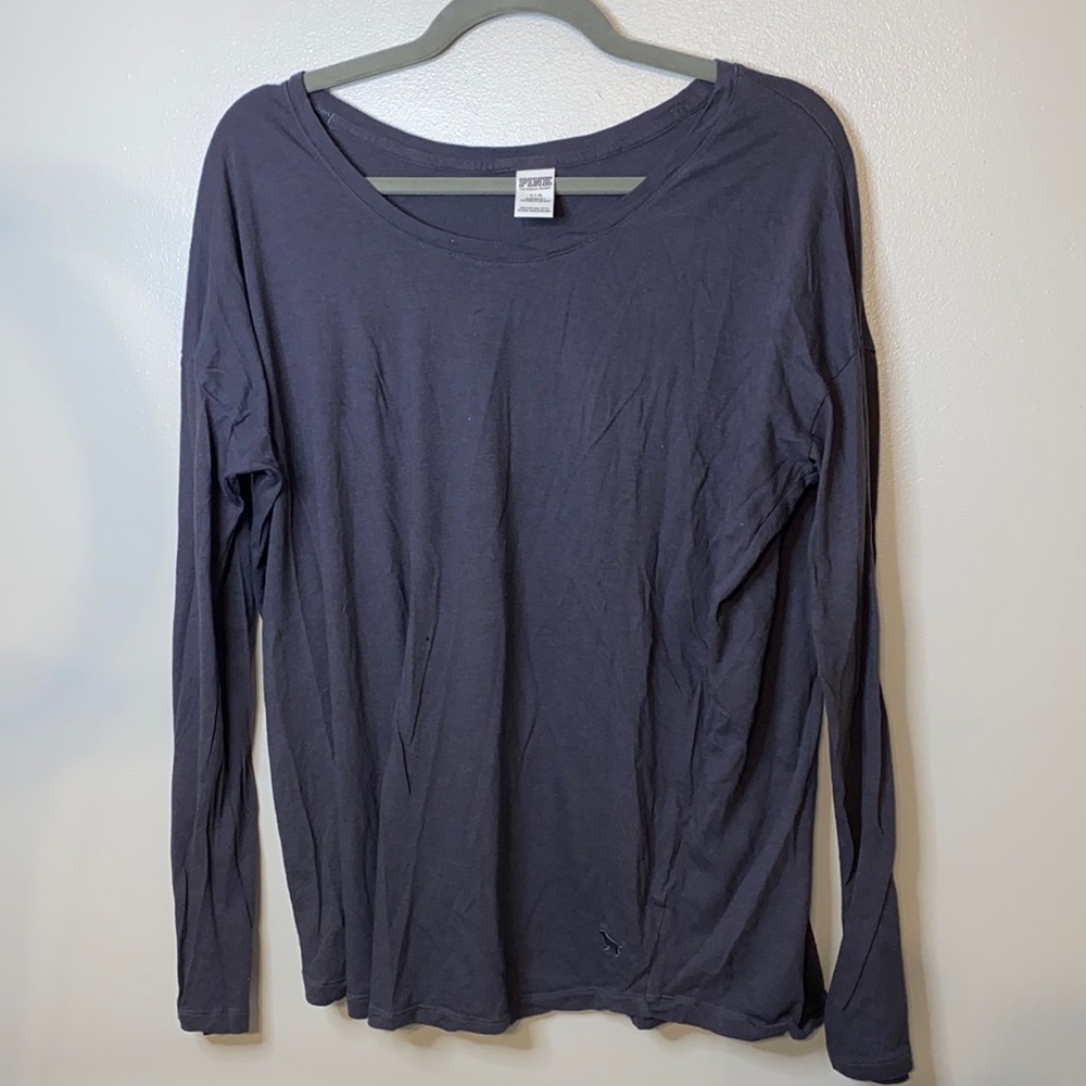 Victoria’s Secret pink gray long sleeve shirt